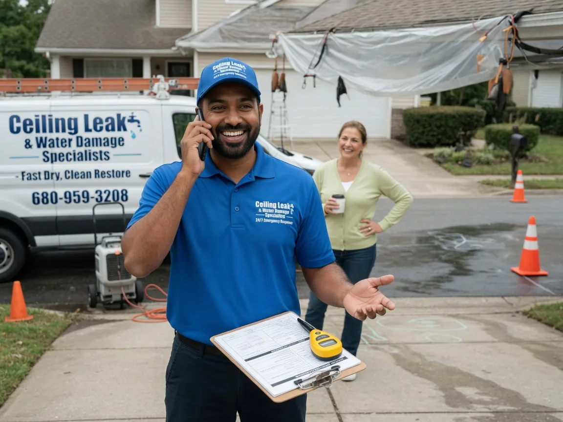 Ceiling Leak Cleanup Veedersburg, IN FAQs